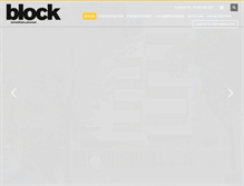 Tablet Screenshot of block-barcelona.com